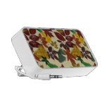 Autumn Leaves Darkened Colours Laptop Speakers