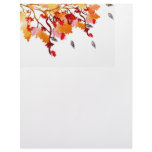Autumn leaves Letterhead