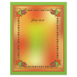 Autumn Leaves Custom Letterhead