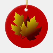 Autumn Leaves Ornament