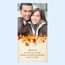 Autumn Leaves photo cards