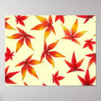 Autumn Leaves Poster