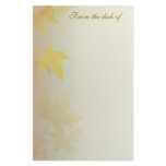 Autumn Leaves  Stationery