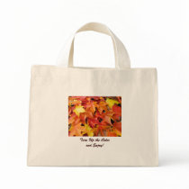 Autumn Leaves Tote bag Turn Up the Colour Enjoy