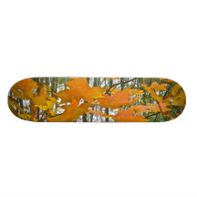 Autumn Maple Foliage Skateboard Decks