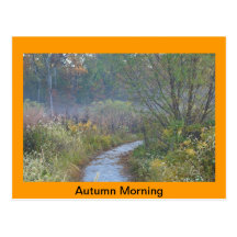 Autumn Morning Postcards