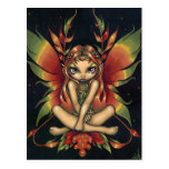 "Autumn Night Fairy" Postcard