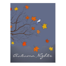 Autumn Nights Post Card