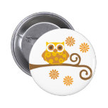 Autumn Owl Pin