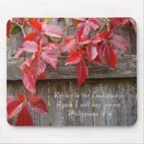 Autumn Pleasures Vintage Fence