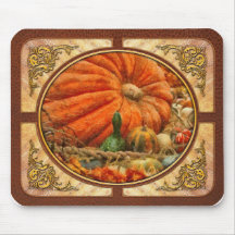 Autumn - Pumpkin - Great Gourds Mousepads