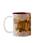 AUTUMN PUMPKIN LEAVES by SHARON SHARPE Mug