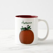 Autumn Pumpkin Mug - Customized