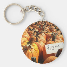 Autumn Pumpkins Key Chain