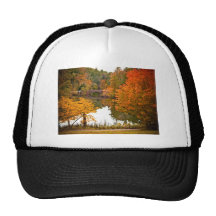Autumn Scene Trucker Hats