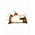 Autumn Sheep · Sheep & Pumpkins Post Card