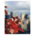 Autumn skyline custom letterhead