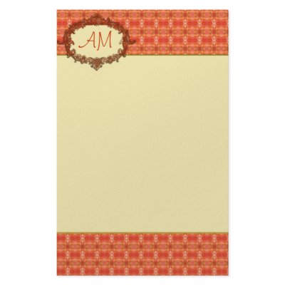 Autumn Stationary Stationery Design by iCarpeDiem