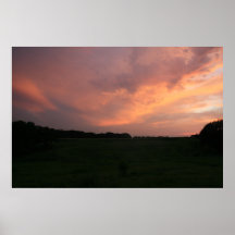 Autumn Sunset Print