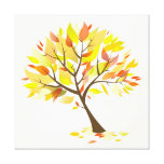 Autumn Theme Tree [24x24] inches canvas prints