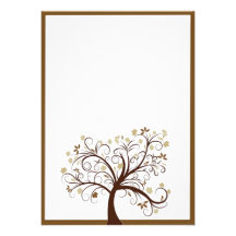 Autumn Tree Invitation