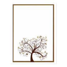 Autumn Tree Postcard