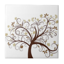 Autumn Tree Tile