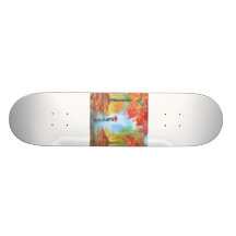 Autumn walk skate board decks
