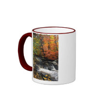 Autumn Waterfall Coffee Mug