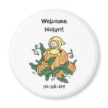 Autumn Welcome New Baby Magnet
