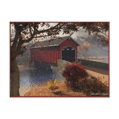 Autumn Winds Postcards by BrokenWings3D