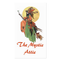 Autumn Witch Business Cards