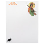 Autumn Witch Stationery letterhead
