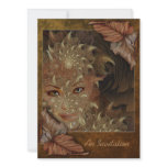 Autumn Wood Nymph X-Large Invitation