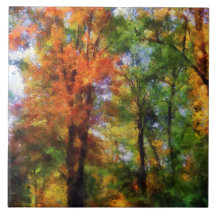 Autumn Woods Tiles