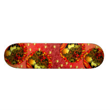 Autumn's Entrance Starry Skateboard