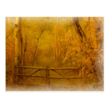 AUTUMS GATE POSTCARD