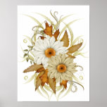 Auturm Flowers Print