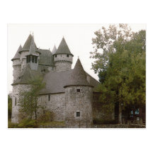 Auvergne Chateau Postcard