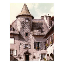 Auvergne House Postcard