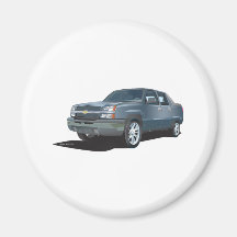 Avalanche Refrigerator Magnet