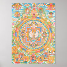 Avalokiteshvara Mandala Posters