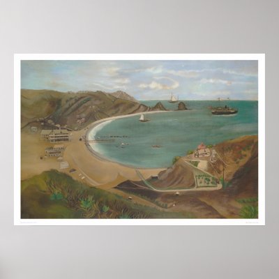 Avalon Bay, Santa Catalina Island (1212) Posters by Bancroft