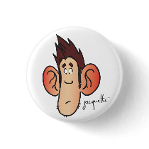 avatar jacquette confus badge avec agrafe