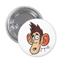 avatar jacquette effrayé pin's avec agrafe