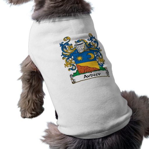 Avdeev Family Crest Pet Clothing
