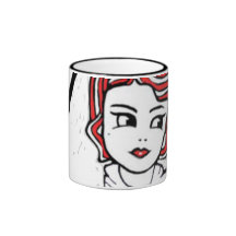 Avec bonheur tasse