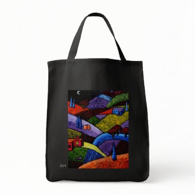 Aventinum Ab Noster Genitors painting by JLH Tote Bags by DesertShaman