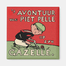 Aventures de bicyclette de Piet Pelle Aimant