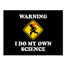 Avertissant je fais la ma propre Science Cartes Postales